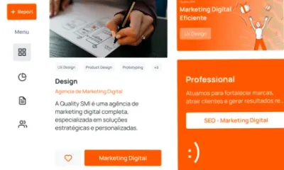 Criação e renovação de sites e páginas web